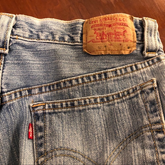 Vintage Levi’s- 525 open cuff - distressed 10 - Picture 6 of 7